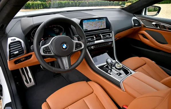 Picture coupe, devices, BMW, salon, 2018, 8-Series, Eight, G15