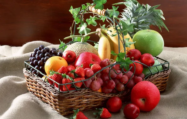 Wallpaper, fruit, plant