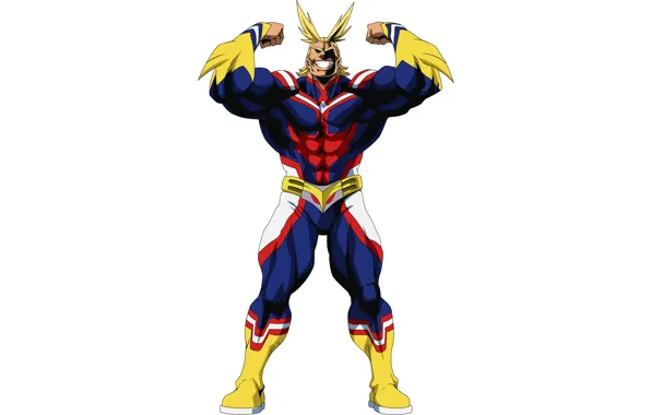 All Might Victory Pose by SirFlufferton on DeviantArt