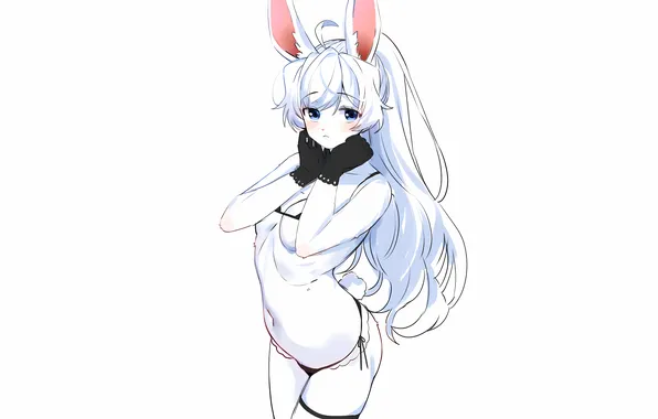 Girl, sexy, lingerie, pantsu, bra, panties, long hair, boobs