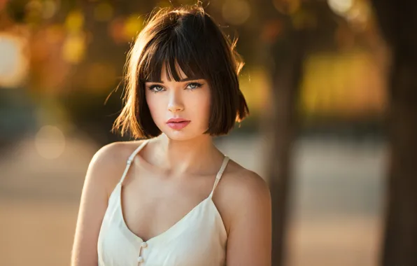 Look, girl, model, hairstyle, beautiful, Lods Franck, Marie Grippon