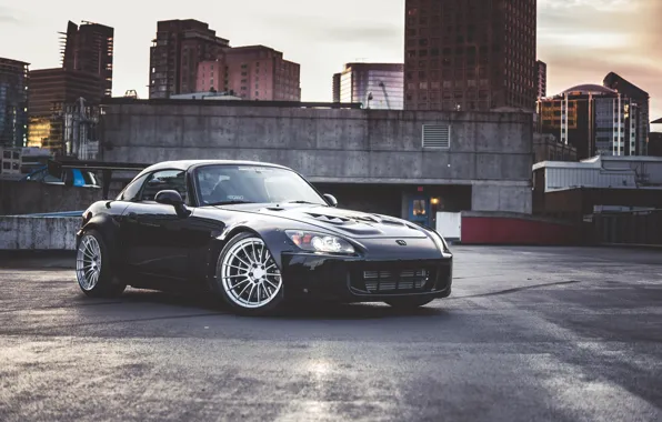 Picture City, Honda, Black, S2000