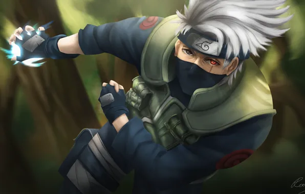 Kakashi Hatake Sharingan Wallpapers - Wallpaper Cave