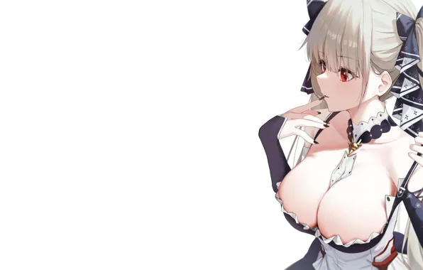 Girl, hot, sexy, boobs, anime, pretty, breasts, big boobs