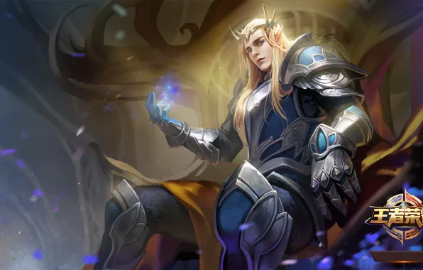 Magic, the game, armor, crown, guy, king, King of Glory, The king of glory