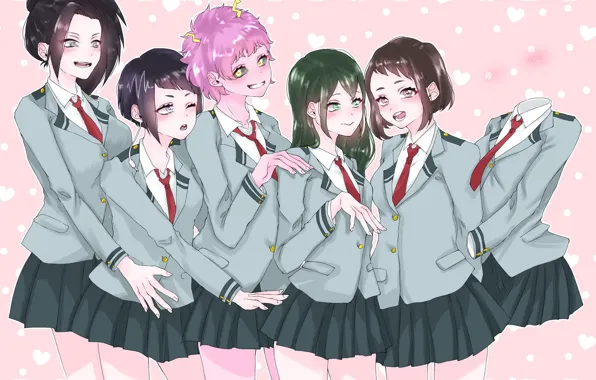 Girls, My Hero Academia, Boku No Hero Academy, My Hero Academy
