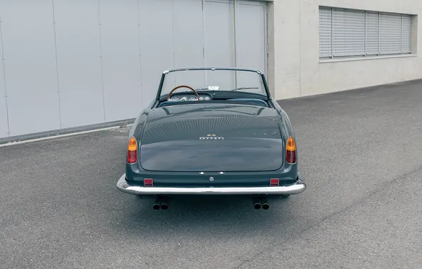 Ferrari, Convertible, Ferrari, sports car, rear view, retro cars, 1962, Ferrari 250 GT Cabriolet