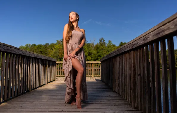 Picture girl, pose, Lauren Chancey