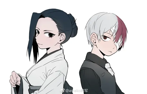 Children, My hero Academy, My Hero Academia, Boku No Hero Academy, Todoroki Shoto, Airoso Momo