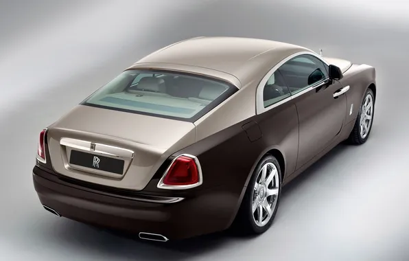 Picture machine, Rolls-Royce, back, Wraith