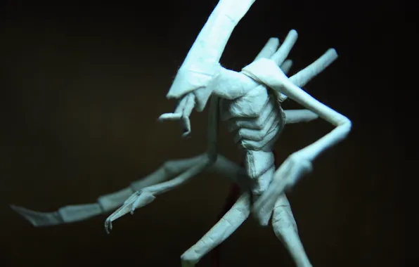 Paper, stranger, alien, origami