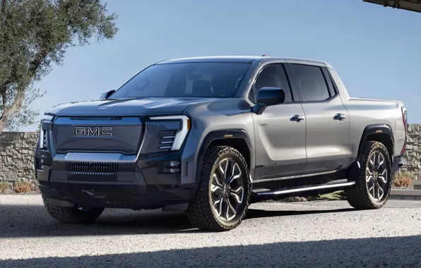 Picture General Motors, electric pickup, GMC Sierra EV