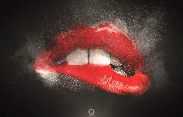 Picture style, Wallpaper, lips, lips