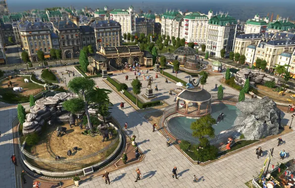 The city, people, simulator, Gamescom 2018, Anno 1800, The year 1800