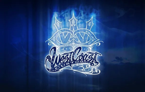 Picture background, the inscription, tuning, logo, emblem, tuning, West Coast Customs, West Coast Customs