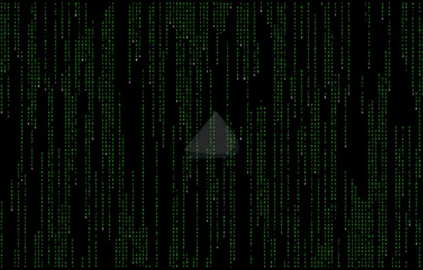 Picture rain, The Matrix, code, endeavouros