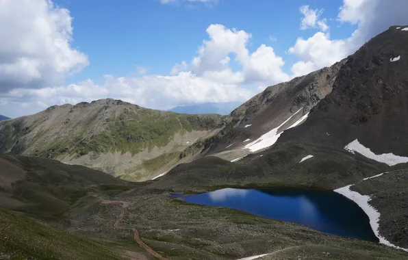 Landscape, mountains, nature, lake, landscape, nature, mountains, lake