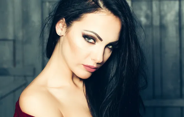 Look, face, model, hair, beauty