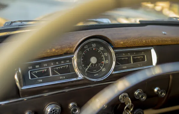 Panel, speedometer, the wheel, salon