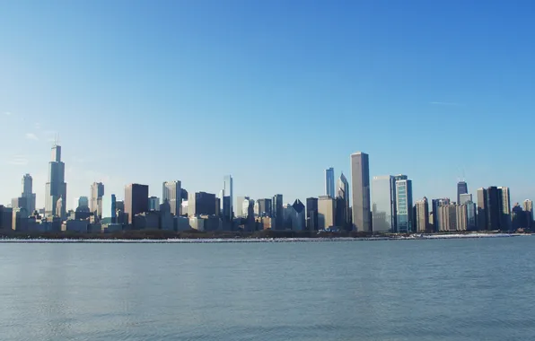 Wallpaper, Chicago, daylight