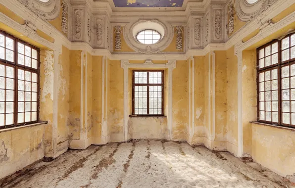 Background, room, Windows