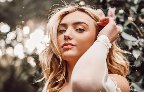 Actress, blonde, Peyton List, Peyton Sheet