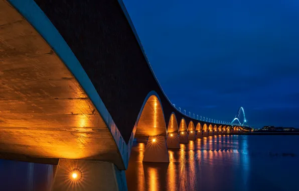 Bridge, Gelderland, rivier, Nijmegen