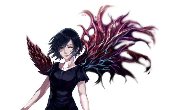 Girl, background, Gul, Tokyo Ghoul, Tokyo ghoul, Current