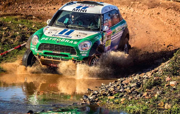 Auto, Mini, Sport, Machine, Speed, Race, Dirt, Puddle