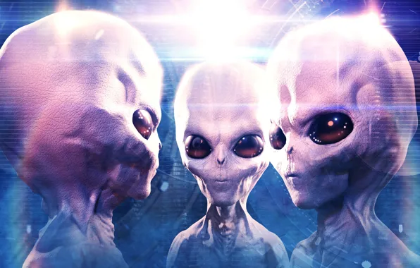 Picture eyes, look, light, lights, grey, fiction, portrait, monster