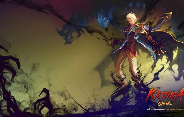 The game, art, guy, online, Kritika Online