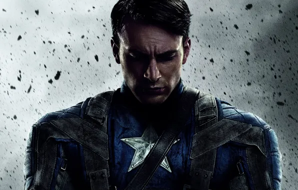Fiction, comic, Captain America, Chris Evans, The first avenger, Chris Evans, Steve Rogers, Captain America: …