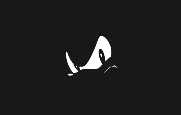 Eyes, minimalism, shadow
