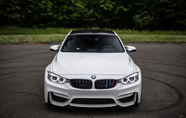 Picture BMW, Beautiful, Front, White, F80