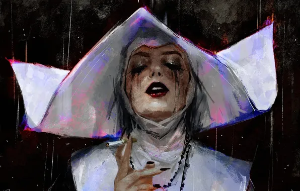 Beads, nun, by Panda