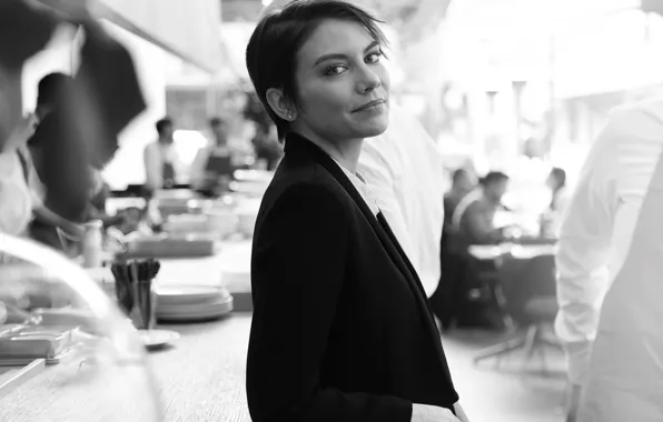Photo, portrait, black and white, 2016, Lauren Conrad, Lauren Conrad, Danielle Kosann, The New Potato
