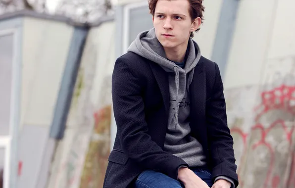 Photo, portrait, actor, Tom Holland, Tom Holland