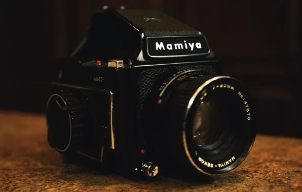Black, camera, photocamera, lens, optic, Japanese, Mamiya Digital Imaging, Mamiya