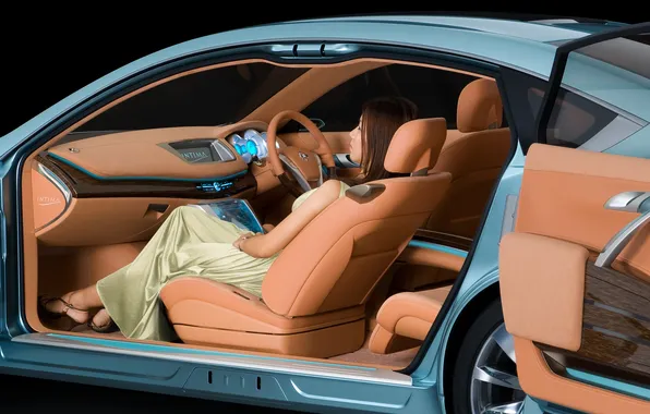 Concept, Nissan, Nissan, the concept car, sedan, 2007, Nissan Intima