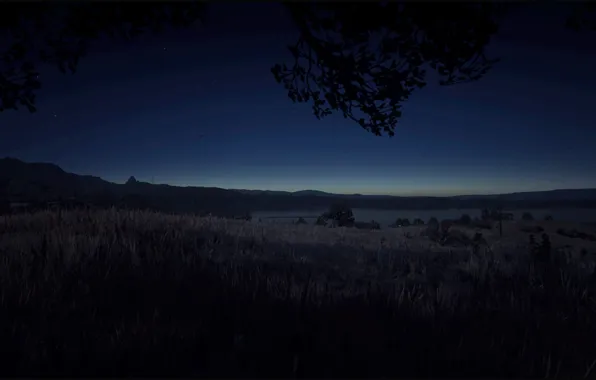 Night, Natur, UHD, Red Dead Redemption 2, RDR2, HDR 10, Sun Goes Down, Xbox One …