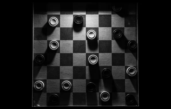 Picture background, Board, checkers