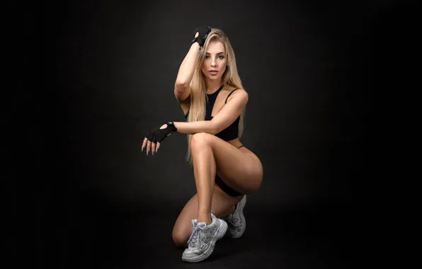 Look, pose, background, model, panties, makeup, Mike, figure