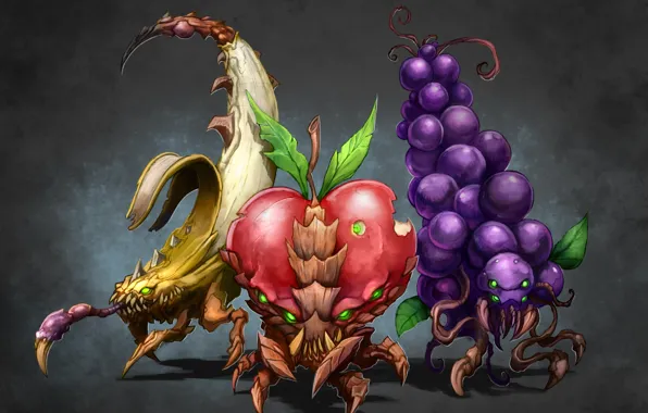 Picture fruit, Zerg, starcraft2, fruit-dealer