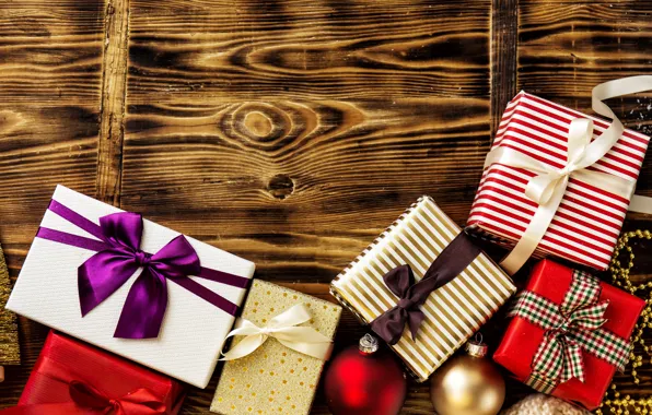 Decoration, gift, new year, Christmas, Christmas, wood, New Year, decoration