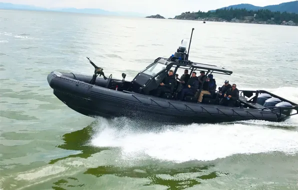 Sea, flag, Brazil, patrol vehicle, Nest, MARSS, Zodiac Hurricane, maritime interception