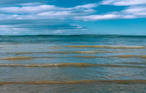 Nature, Clouds, Sky, Beach, Water, Summer, Ocean, Wave