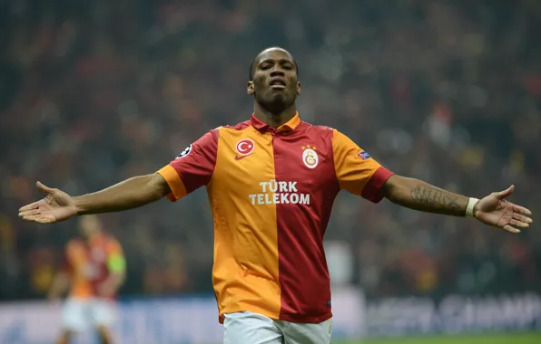 Picture football, Champions League, champions league, legend, drogba, Galatasaray