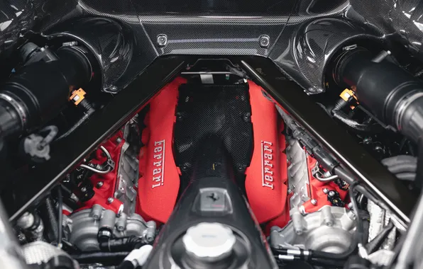 Ferrari, supercar, supercar, Road, 2020, Ferrari SF90, Ferrari SF90 Road, car engine