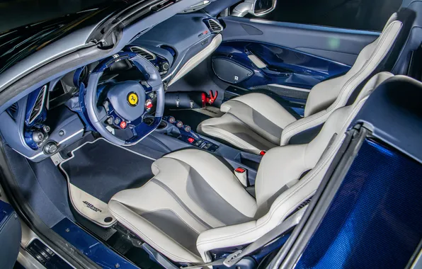 Interior, Ferrari, Ferrari, supercar, supercar, the only instance, Tailor Made, Ferrari 488