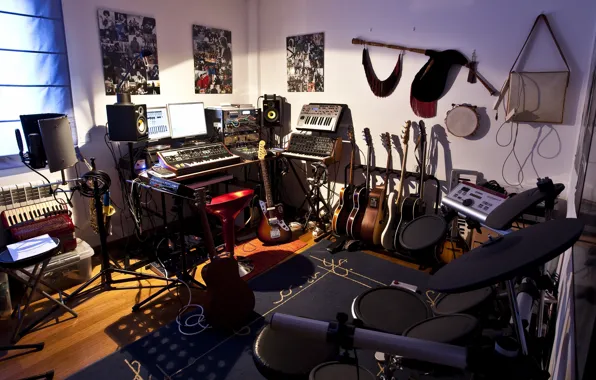 Room, studio, home